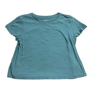 Universal Thread Teal Turquoise 100% Cotton Crewneck Tee